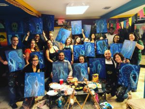 group painting events in Miami