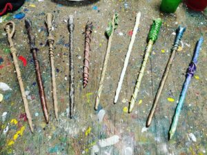 magic wands paint n hang arts and crafts